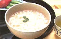 玄米朝がゆ